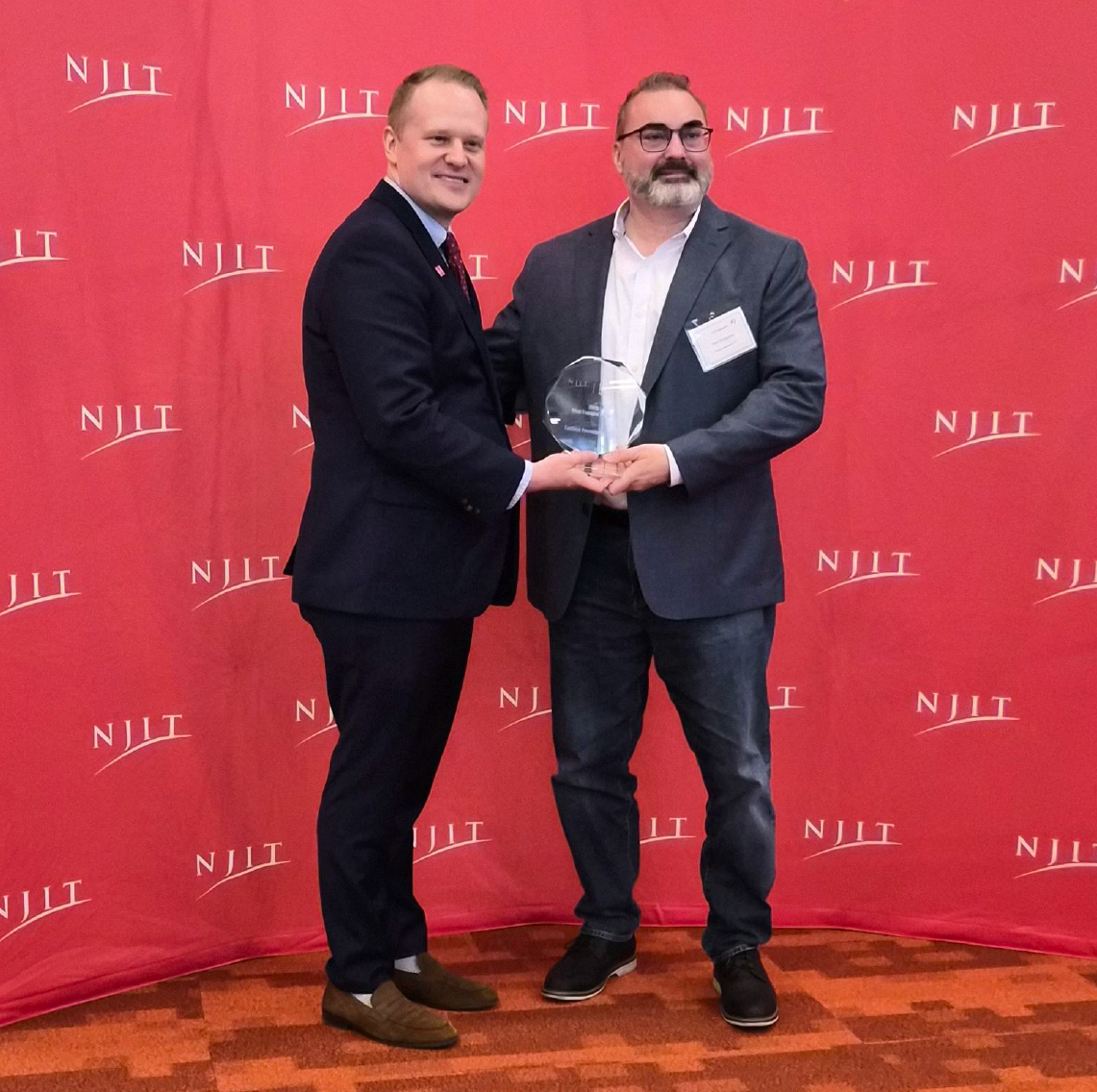 <strong>Patrick Young</strong>, Executive Director of Career Development Services, New Jersey Institute of Technology<br><strong>Stanley Dlugozima</strong>, Talent Acquisition Manager, Control Associates<br><em>(left to right)</em><br><br>