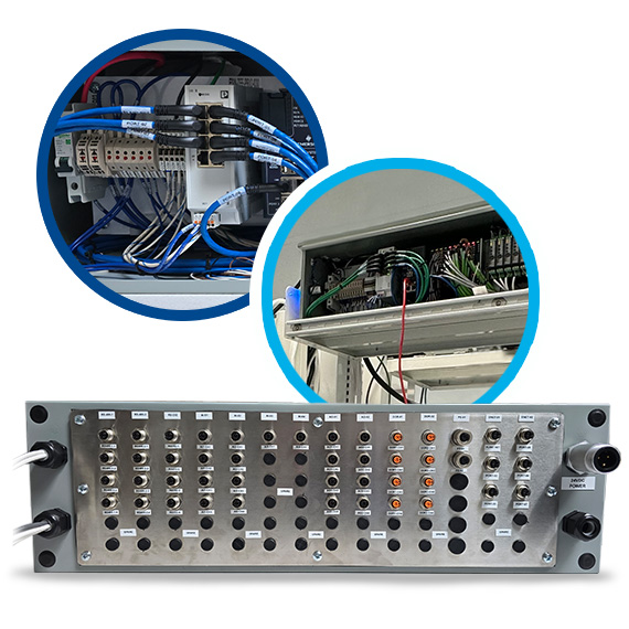 <span style="color:#00afe9;">ONE IO</span><span style="color:#00488e;"><br /> The Only IO Box You&rsquo;ll Ever Need for Plug &amp; Process</span>